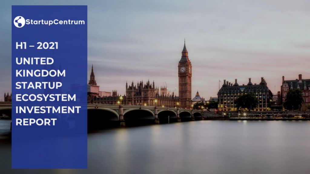 H1-2021 United Kingdom Startup Ecosystem Investment Report Cover Image