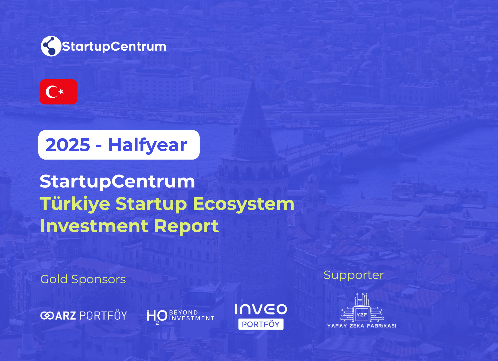 2025 - H1 Turkish Startup Ecosystem Funding Report Cover Image